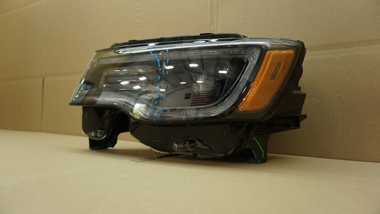 2017-2021 JEEP GRAND CHEROKEE FRONT LEFT DRIVER SIDE HEADLIGHT LED OEM