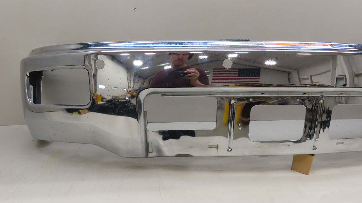 2014 2015 CHEVROLET SILVERADO 1500 FRONT BUMPER METAL OEM