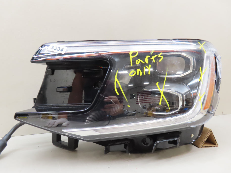 2024 2025 VOLKSWAGEN ATLAS CROSS SPORT LEFT DRIVER LED HEADLIGHT OEM.