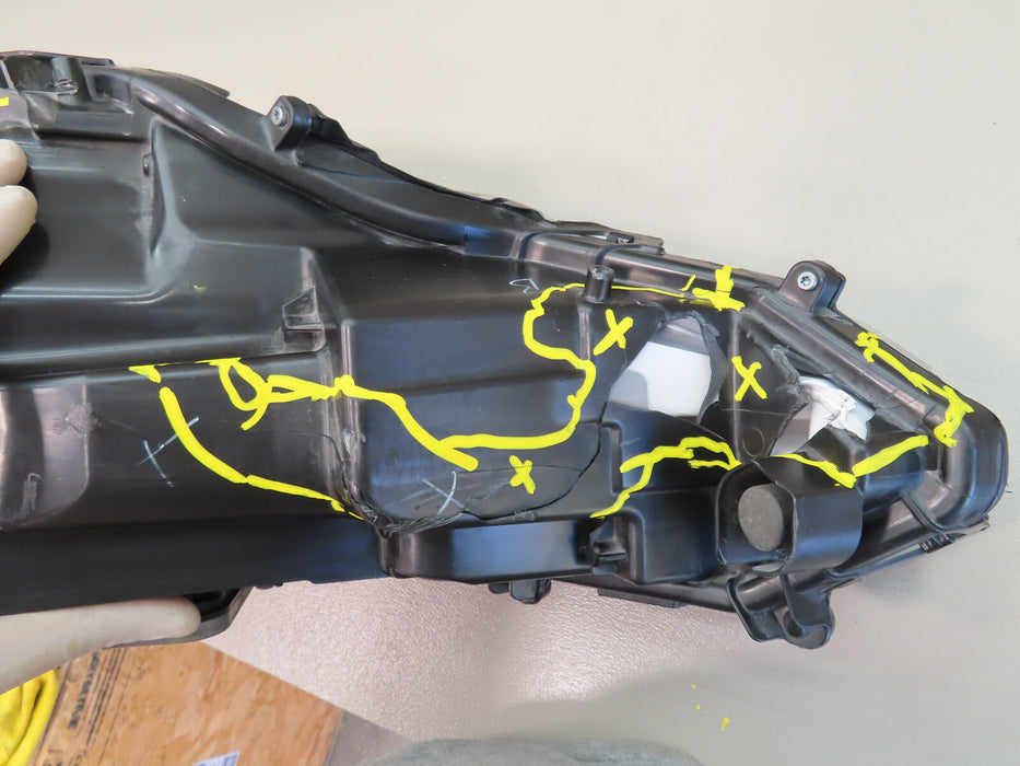 2020-2022 LEXUS RX350,RX450H LEFT HEADLIGHT LED SINGLE PROJECTOR PARTS ONLY!!