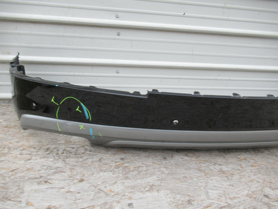 2017-2019 AUDI Q7 REAR BUMPER COVER VALANCE  /W PARKING SENSOR HOLES OEM