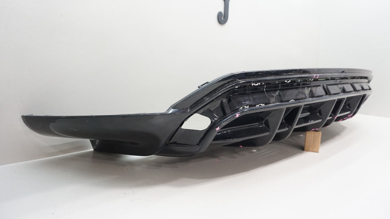 2022-2023 AUDI E-TRON GT REAR LOWER BUMPER VALANCE DIFFUSER 4J3807983 OEM