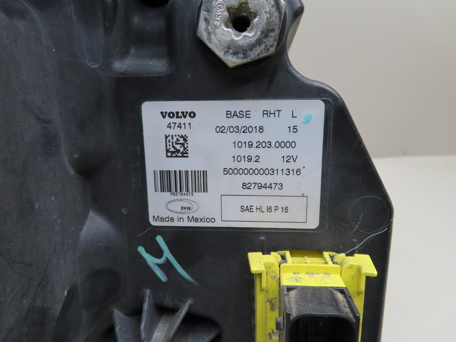 2018-2021 VOLVO VNL FRONT LEFT DRIVER SIDE LIGHT HEADLIGHT LAMP ASSEMBLY OEM