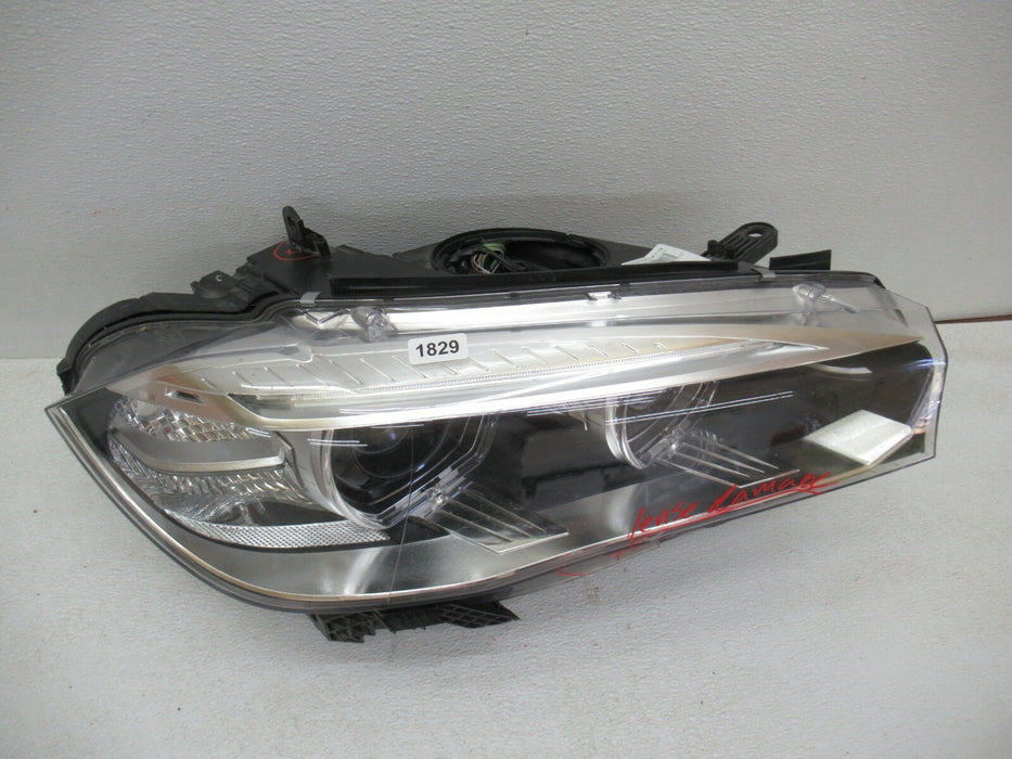 2014 - 2017 BMW X5 FRONT PASSENGER SIDE HEADLIGHT HEAD LAMP 7460618AI03 OEM