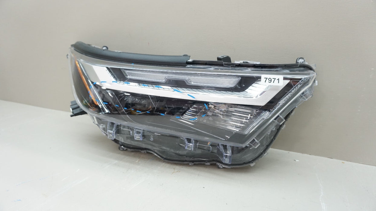 2022-2023 TOYOTA RAV4 FRONT RIGHT PASSENGER SIDE HEADLIGHT LED OEM