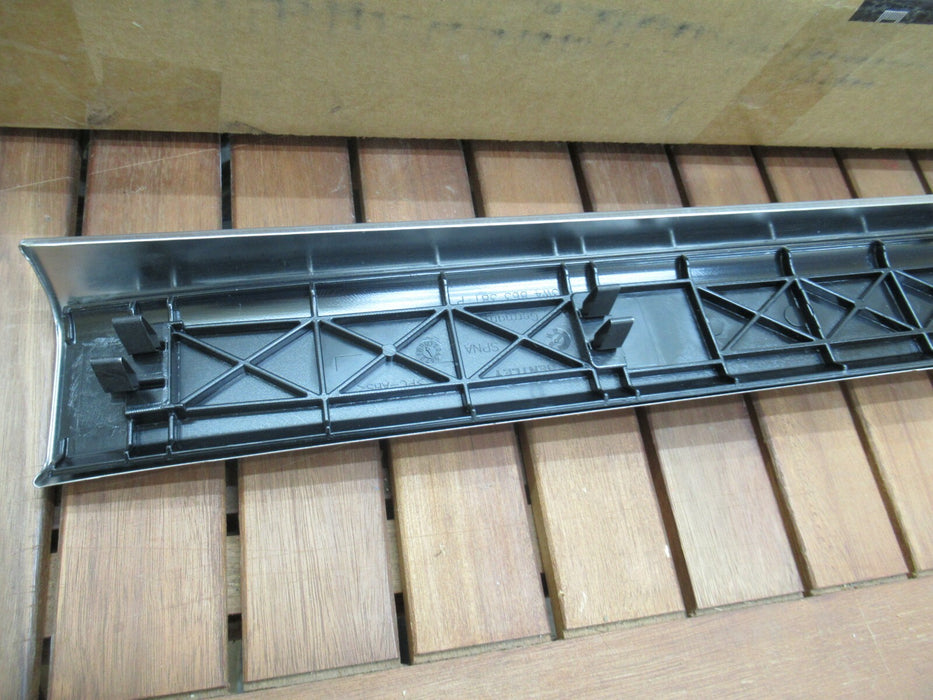 2006 - 2012 BENTLEY CONTINENTAL FRONT LEFT DOOR SILL SCUFF PLATE TRIM COVER OEM
