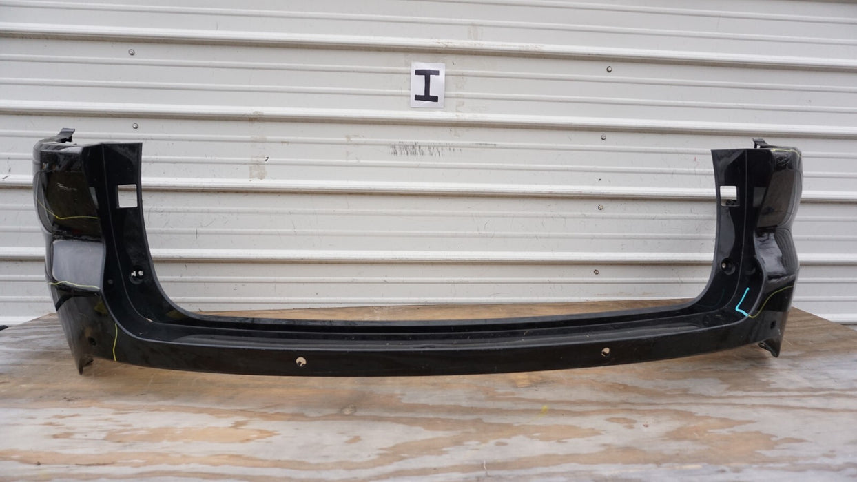 2022 JEEP GRAND CHEROKEE REAR UPPER BUMPER COVER W/ SENSOR HOLES 6XP33TRMAC OEM