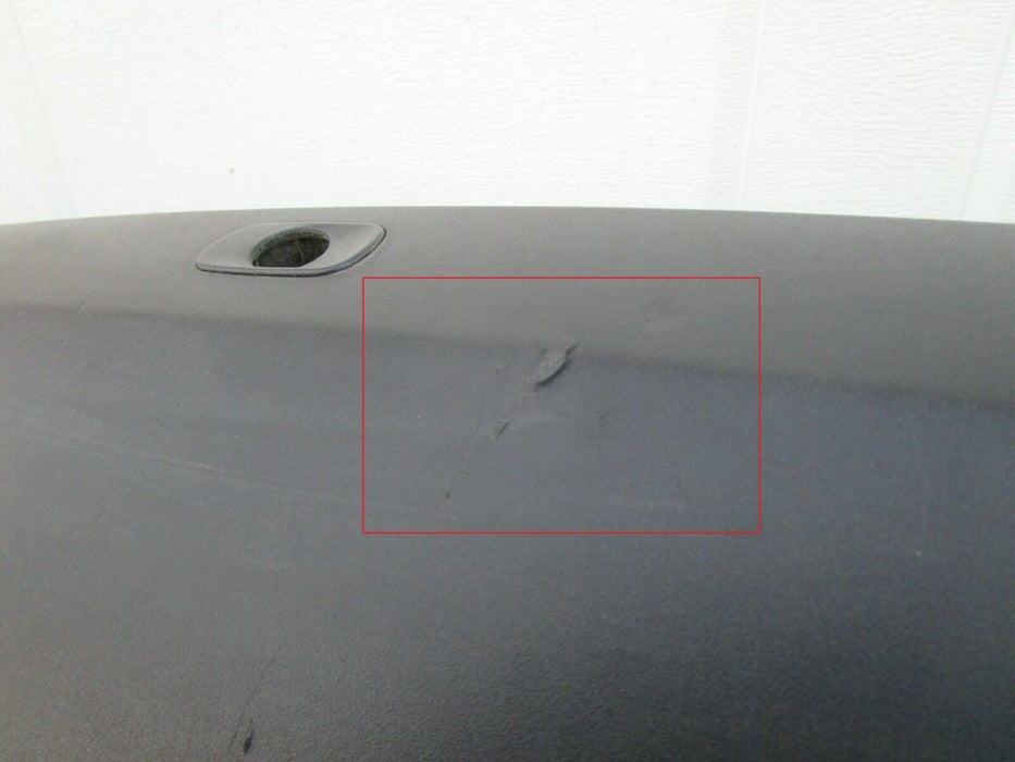 2007-2012 GMC ACADIA REAR BUMPER COVER PANEL PLASTIC W/ SENSOR HOLES OEM
