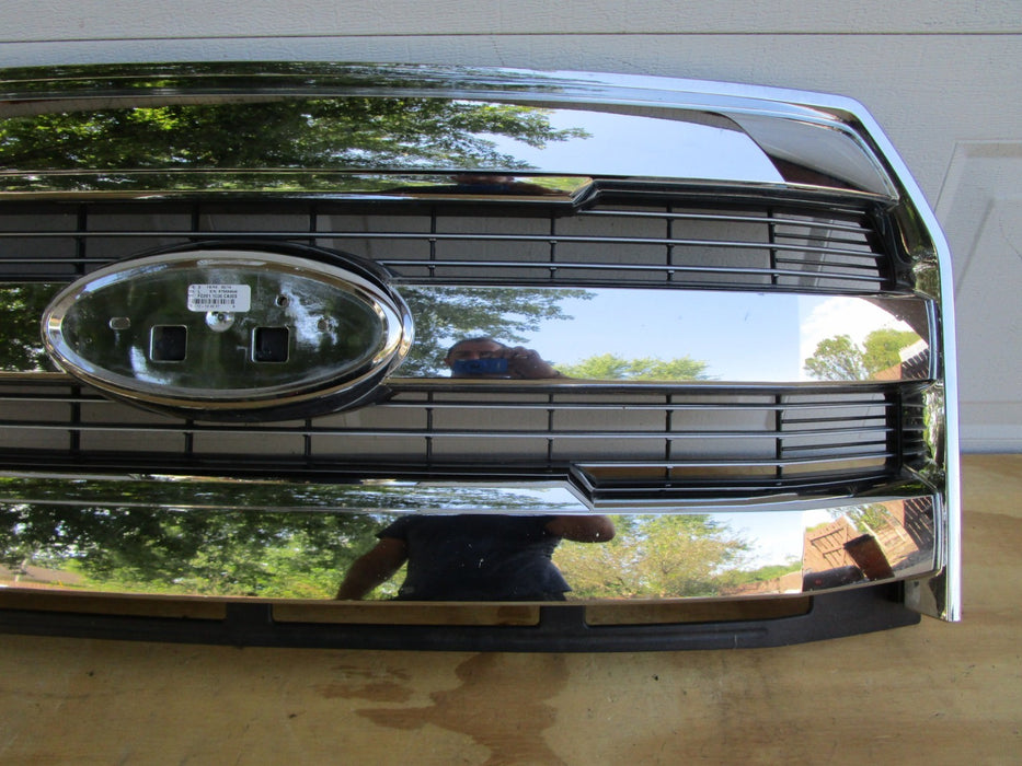 15 16 17 FORD F-150 LARIAT FRONT CHROME GRILL GRILLE OEM