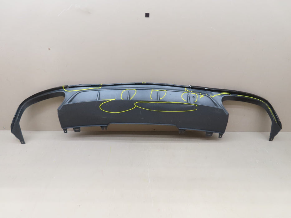 2017-2018 AUDI A4 AVANT S-LINE WAGON REAR LOWER BUMPER VALANCE OEM 8W0807521S