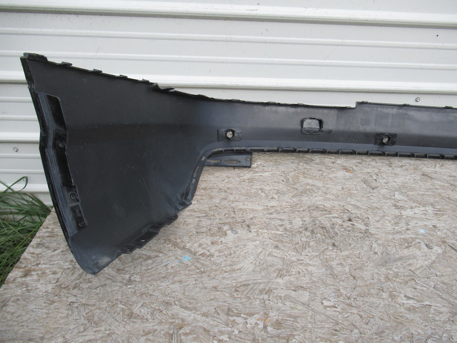 2017-2019 AUDI Q7 REAR LOWER BUMPER COVER W/ PARKING SENSOR HOLES OEM
