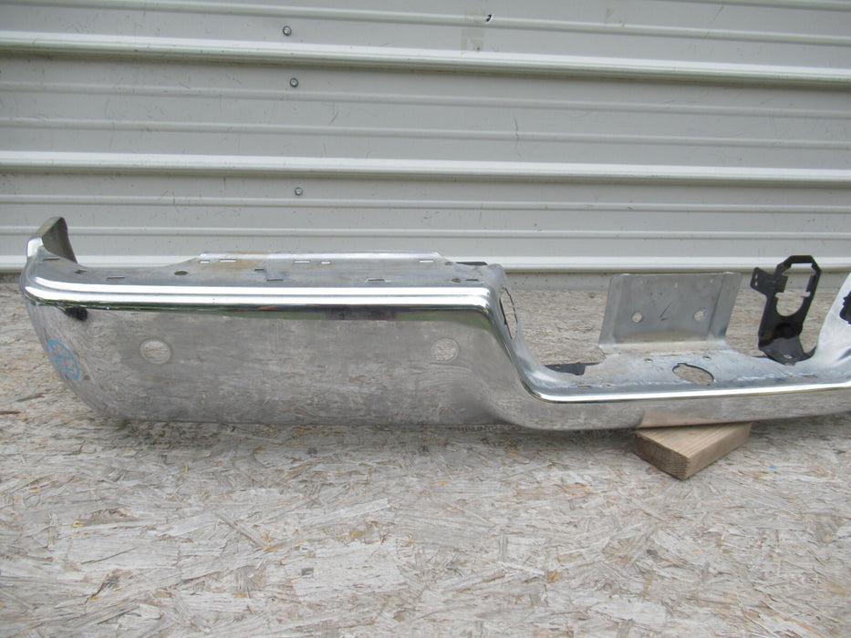 2013-2018 DODGE RAM 2500 3500 REAR BUMPER  PANEL CHROME  CAP AFTERMARKET