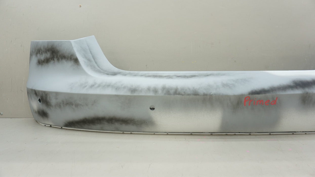 2011-2014 AUDI A8 QUATTRO REAR BUMPER COVER PANEL W/ SENSOR HOLE OEM 4H0807511