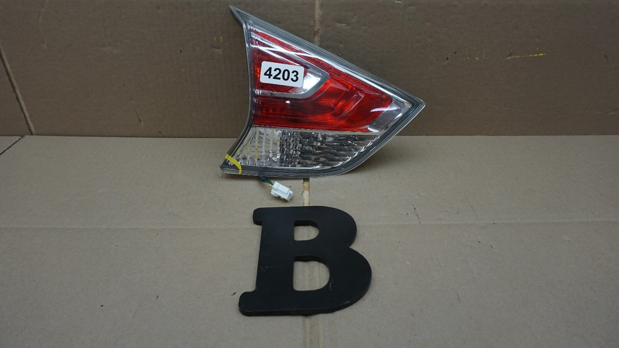 2014-2016 NISSAN ROGUE REAR LEFT SIDE INNER TRUNK TAIL LIGHT OEM 14 15 16