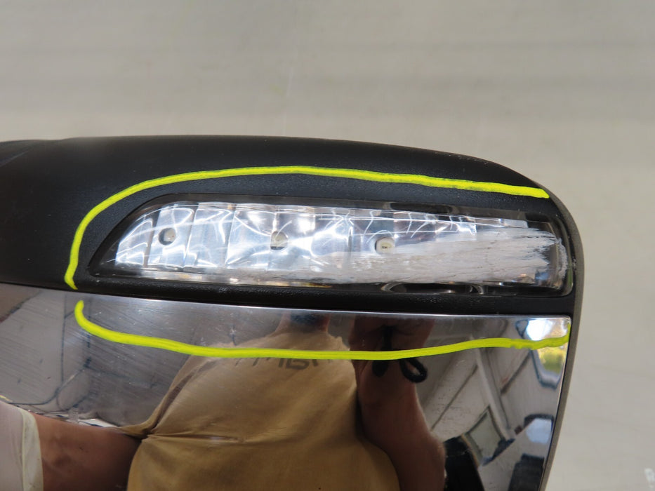 2012-2018 JEEP GRAND CHEROKEE FRONT RIGHT EXTERIOR HEATED MIRROR OEM 68236923AC