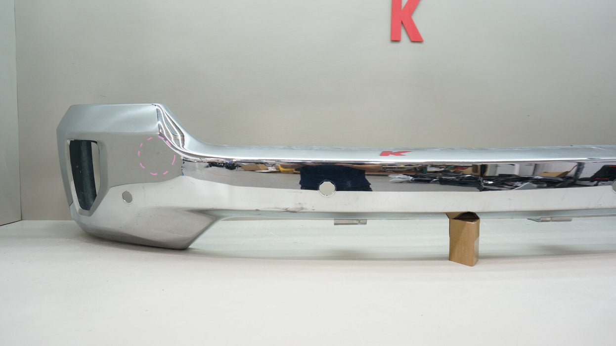 2016-2019 CHEVROLET SILVERADO 1500 FRONT METAL BUMPER COVER CHROME OEM 23243124