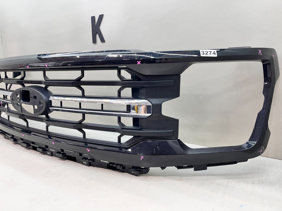 2024-2026 FORD F-150 UPPER FRONT GRILLE GRILL RL34-8200-BAW OEM