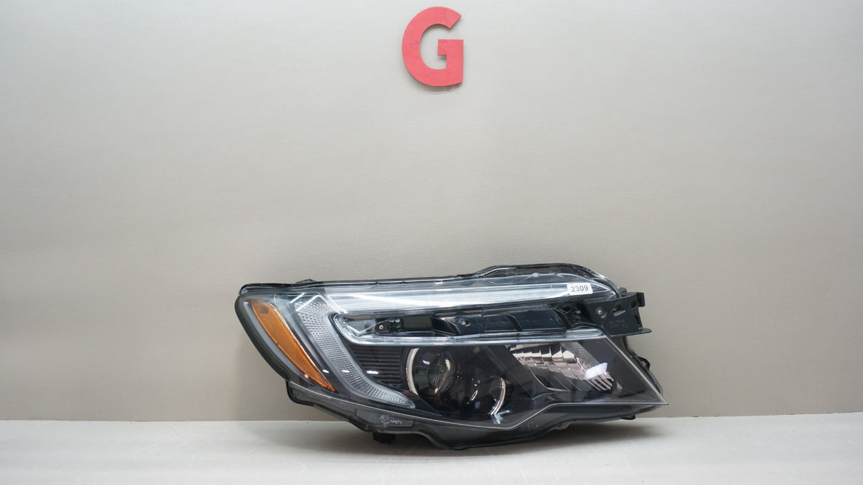 2016-2022 HONDA PILOT FRONT RIGHT PASSENGER SIDE HALOGEN W/ LED HEADLIGHT OEM