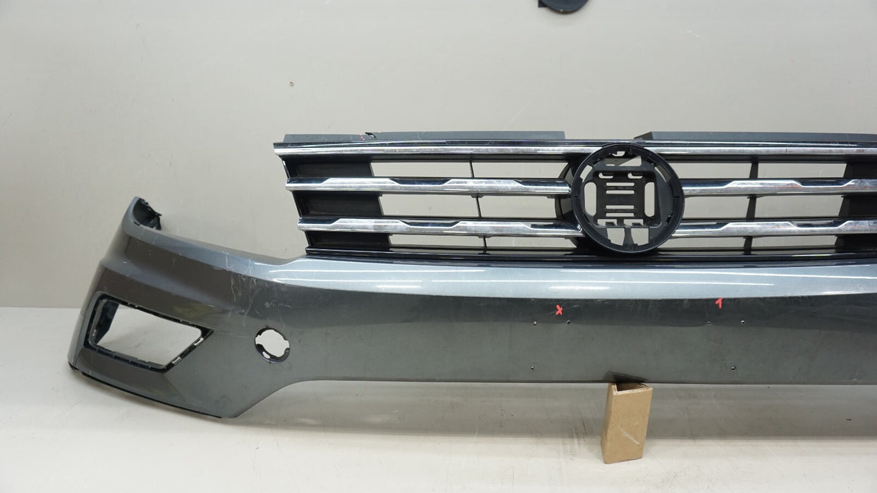2018-2019 VOLKSWAGEN TIGUAN FRONT BUMPER COVER W/ GRILLE GRILL OEM 5NN807221