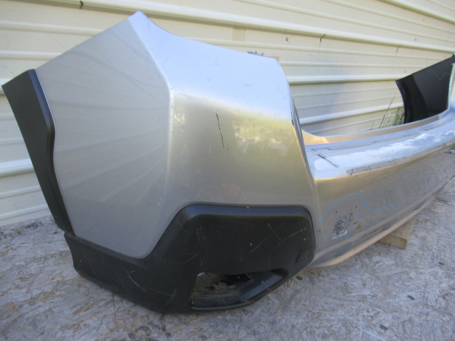 2018-2019 SUBARU CROSSTRACK REAR BUMPER COVER PLASTIC SILVER FACTORY OEM