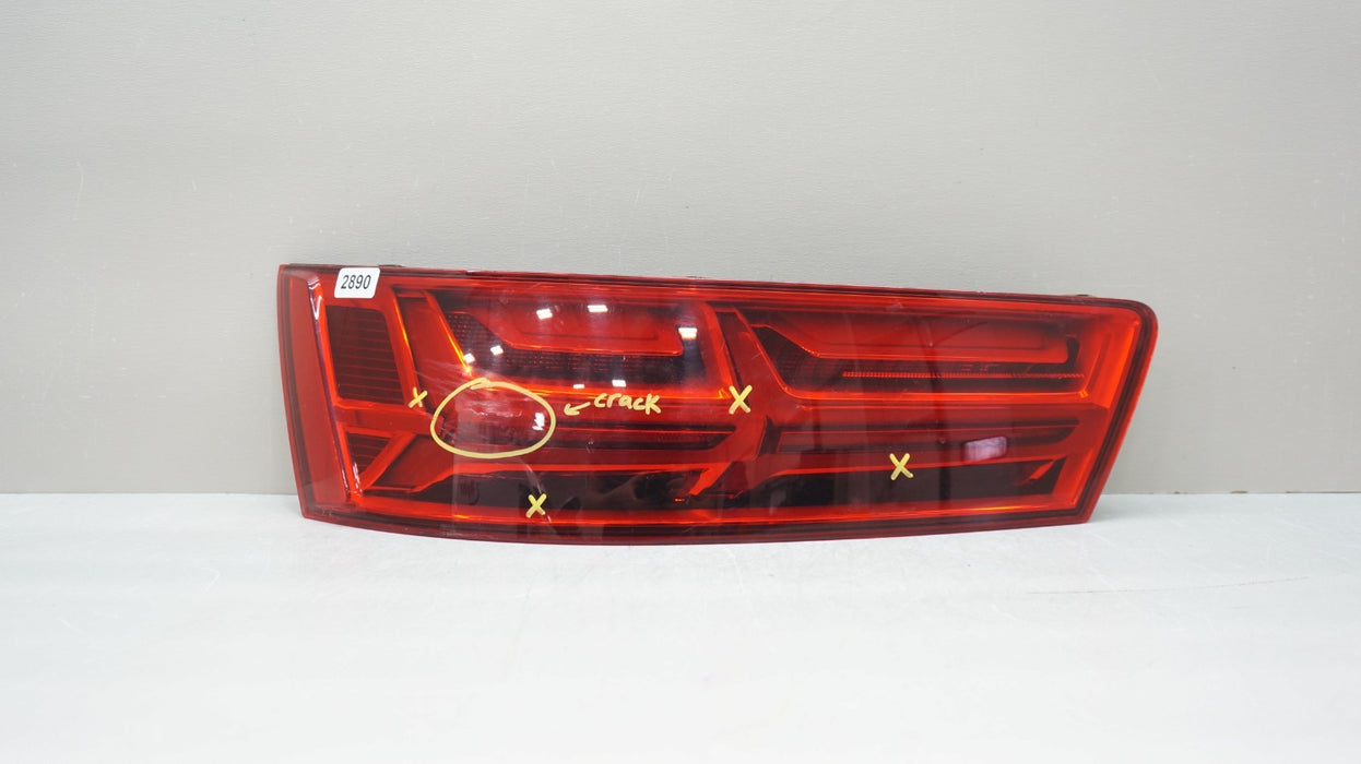 2017-2019 AUDI Q7 REAR LEFT DRIVER SIDE LED TAIL LIGHT OEM 4M0945093L