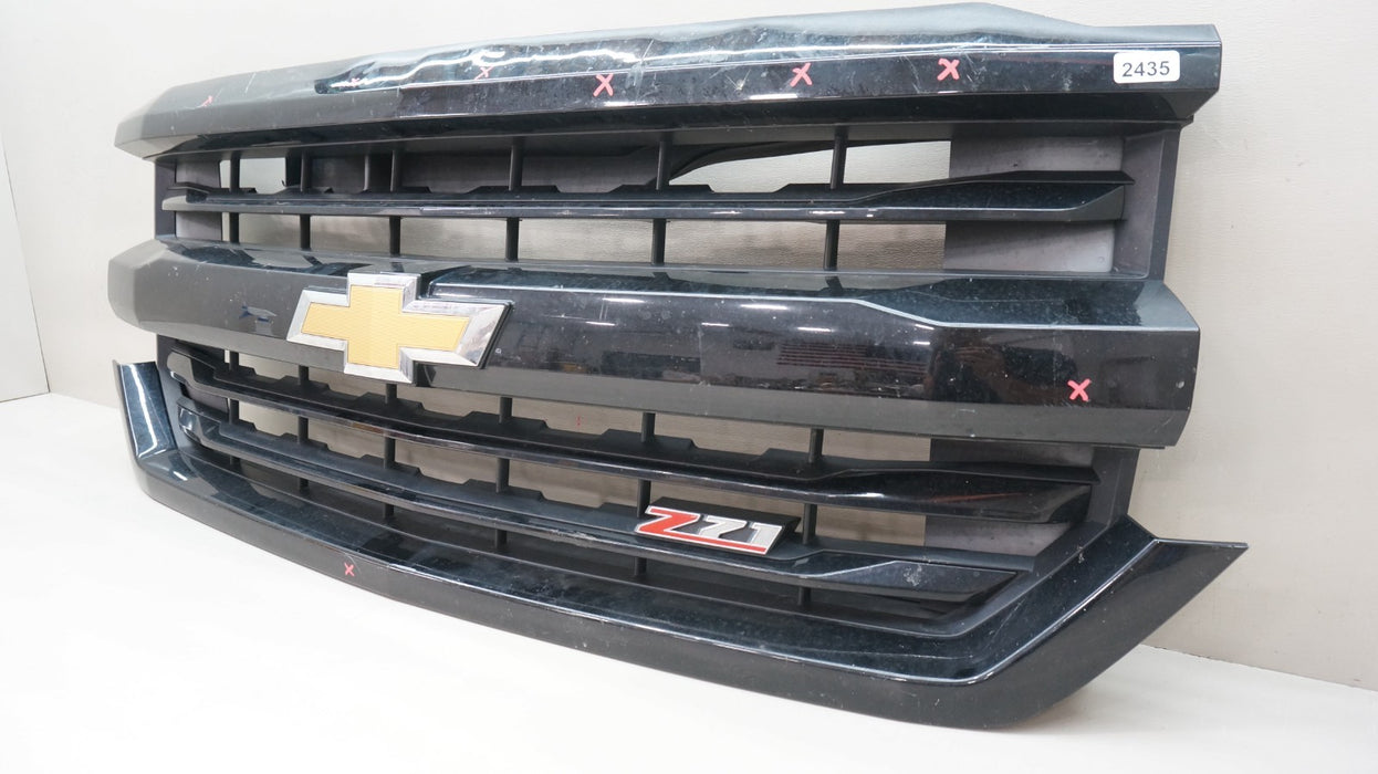 2016-2018 CHEVROLET SILVERADO 1500 FRONT RADIATOR GRILLE GRILL 23485656 OEM