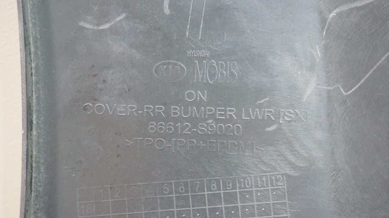 2020-2022 KIA TELLURIDE REAR BUMPER COVER PANEL OEM 86612-S9020