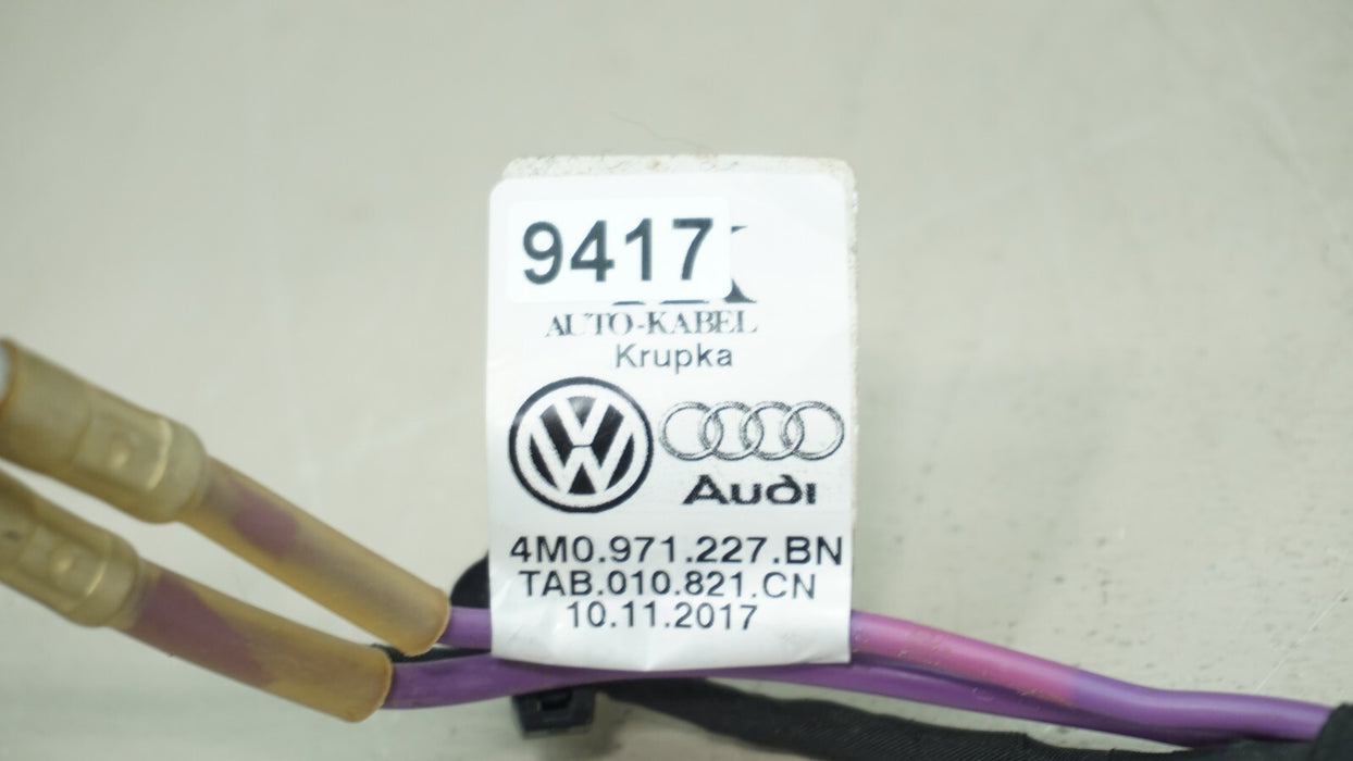2016-2020 BENTLEY BENTAYGA BATTERY WIRE HARNESS OEM 4M0971227