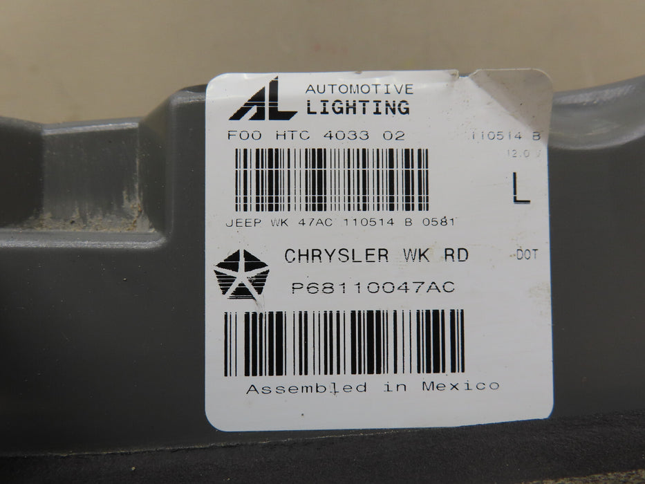 2014-2018 JEEP GRAND CHEROKEE INNER LEFT TAILLIGHT LAMP OEM