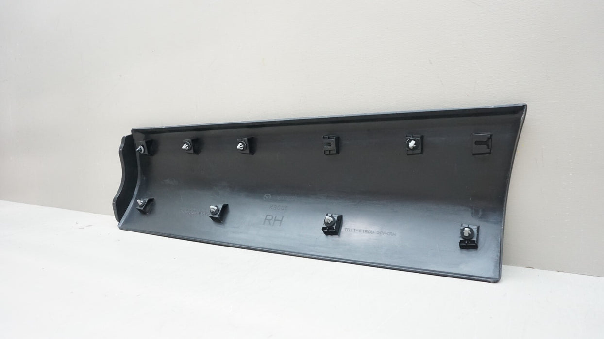 2007-2015 MAZDA CX-9 REAR RIGHT LOWER DOOR MOLDING TRIM OEM TD11-51RC0