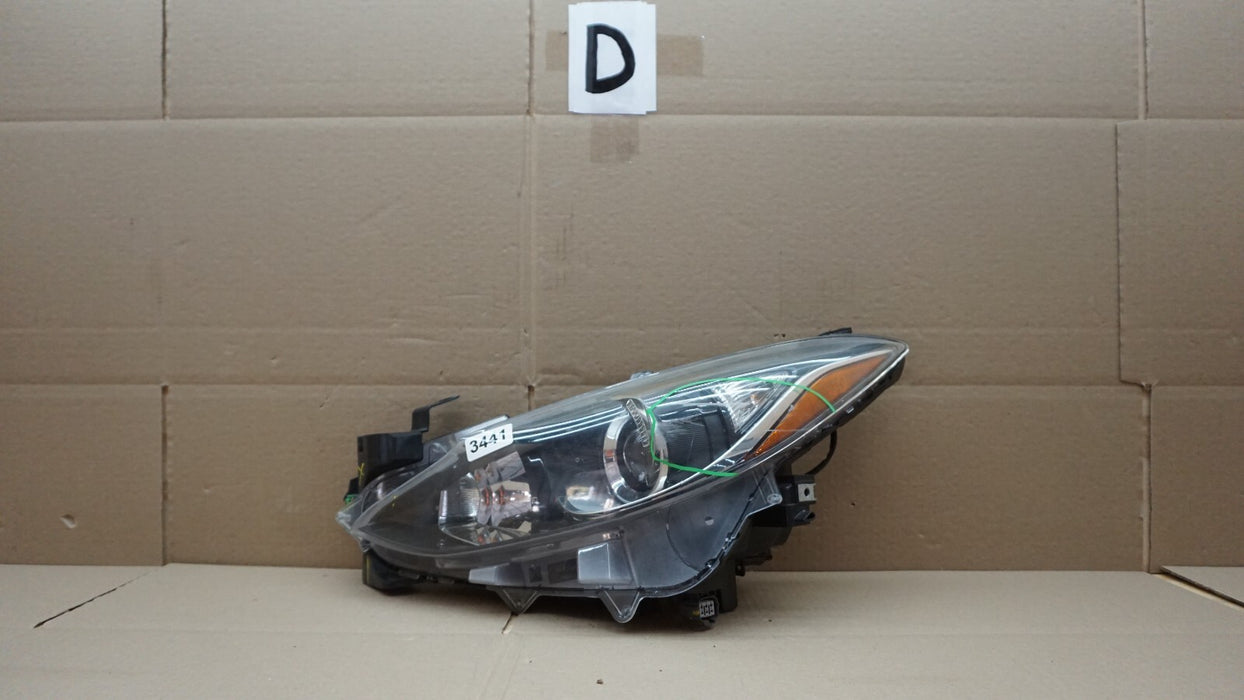 2014-2016 MAZDA 3 LH LEFT DRIVER SIDE HALOGEN HEADLIGHT CAPA AFTERMARKET