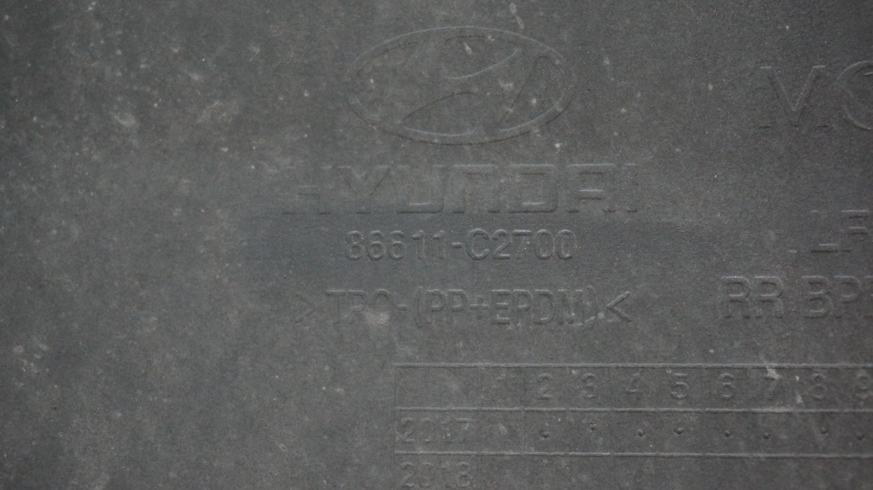 2018-2019 HYUNDAI SONATA  REAR BUMPER COVER 86611-C2700 OEM