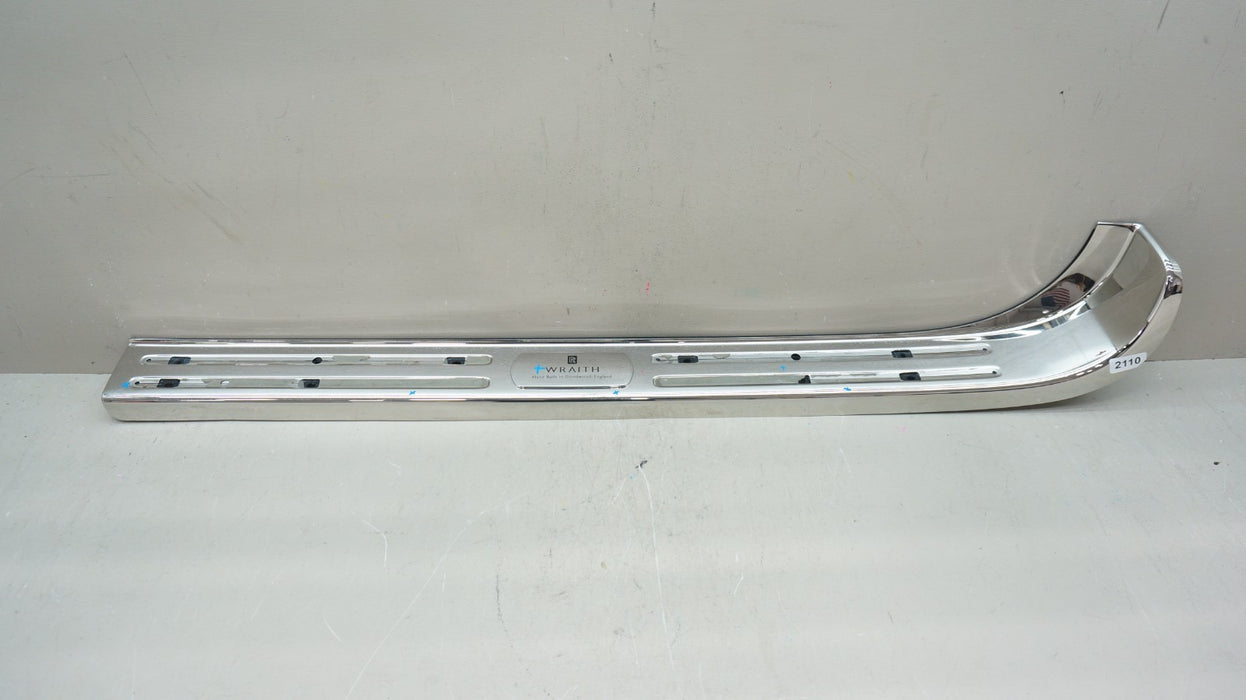 2014-2021 ROLLS ROYCE WRAITH FRONT RIGHT DOOR SILL TRIM OEM 731244805