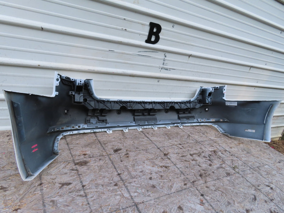 2017-2018 AUDI A4 S-LINE SEDAN REAR BUMPER COVER W/ SENSOR HOLE OEM 8W5807511J