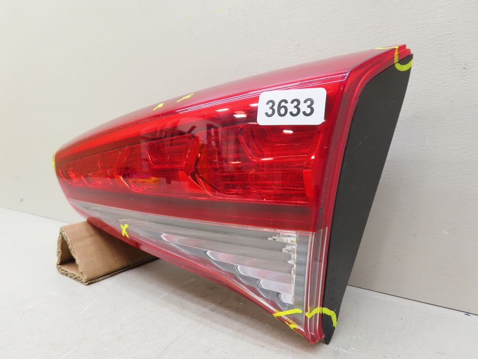 2016 2017 2018 HYUNDAI TUCSON REA RIGHT PASSENGER TAIL LIGHT INNER OEM 92404-D3