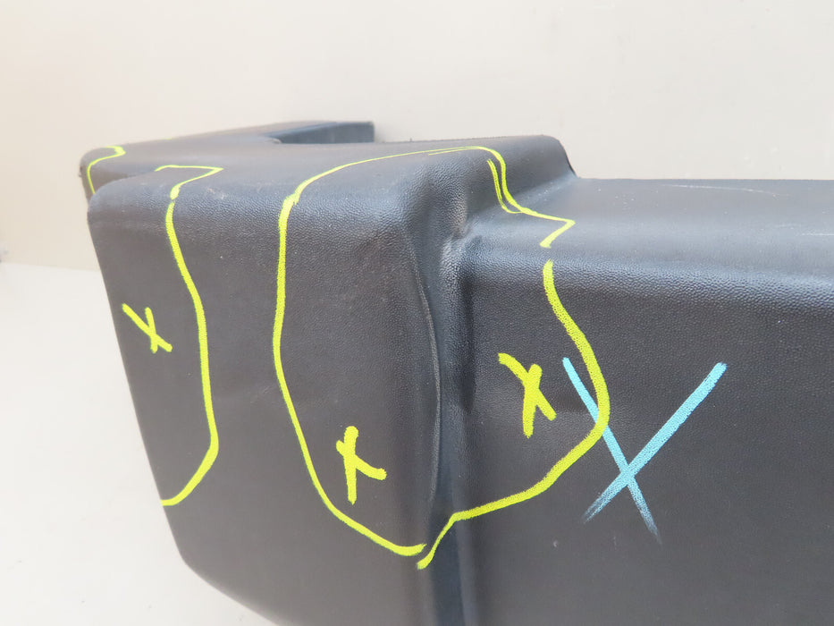 2007-2017 JEEP WRANGLER JL REAR BUMPER COVER OEM 1BD22RXFAE