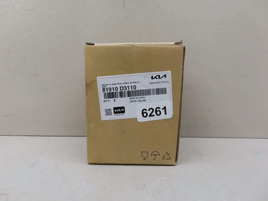 2016-2022 KIA SPORTAGE IGNITION SWITCH ASSEMBLY OEM 81910-D3110