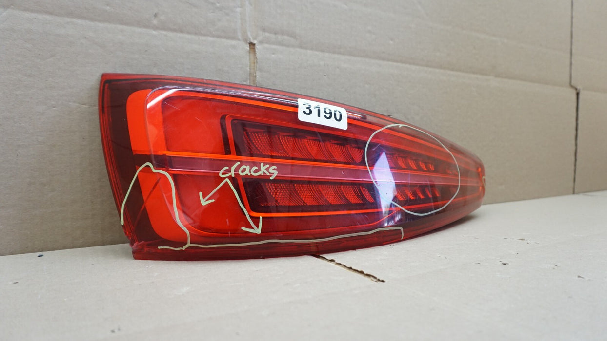 2016-2018 AUDI Q3 REAR LEFT DRIVER SIDE TAIL LIGHT LED BRAKE STOP LAMP OEM