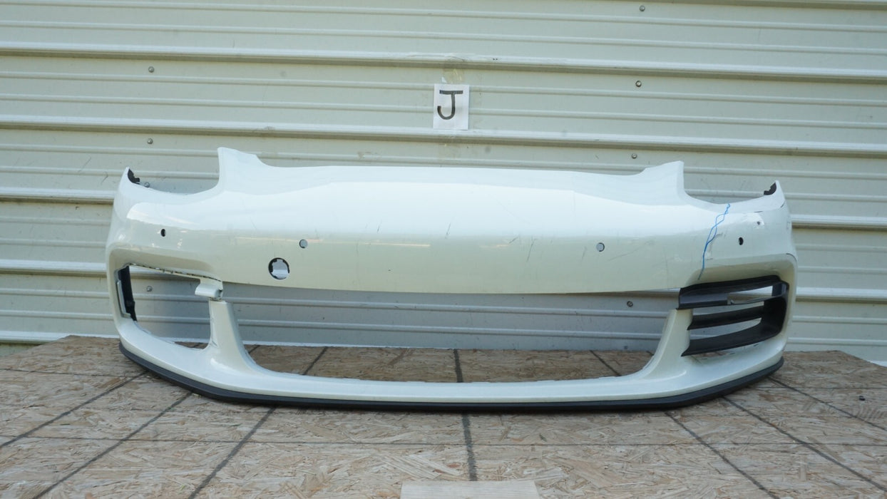 2017-2019 PORSCHE PANAMERA FRONT BUMPER PLASTIC SHELL COVER PANEL FACTORY OEM