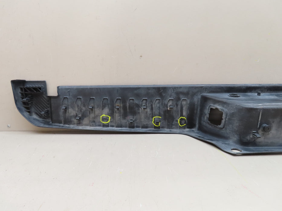 2017-2019 FORD F-150 REAR BUMPER STEP PAD PLATE PANEL COVER TRIM OEM FL34-17B810