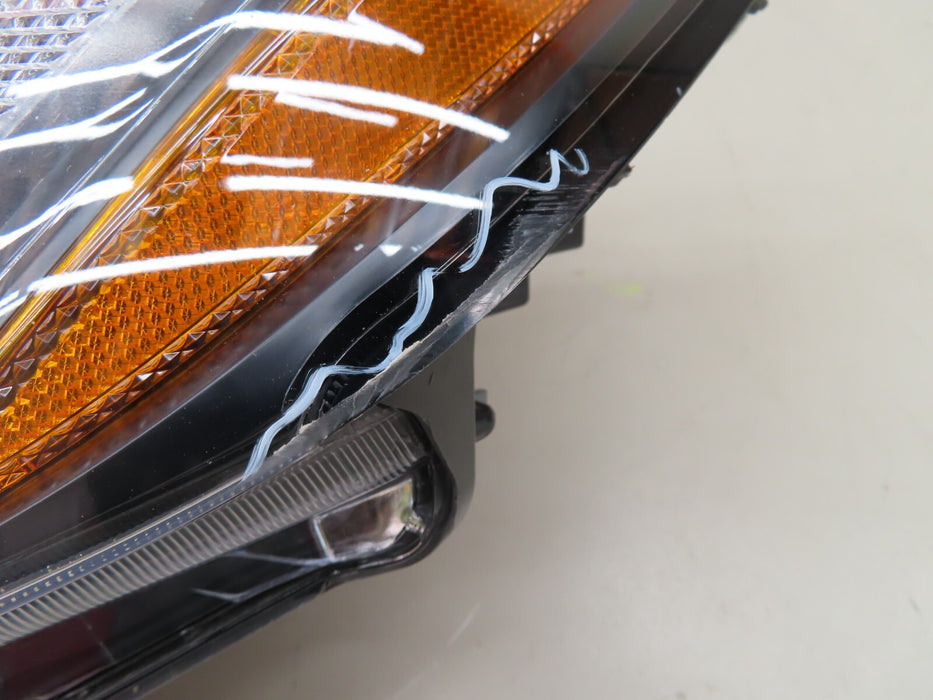 2019 - 2021 HONDA PILOT FRONT DRIVER SIDE HEADLIGHT HEADLAMP HALOGEN OEM