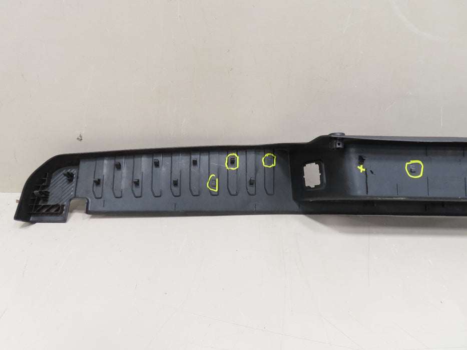 2017-2019 FORD F150 SVT RAPTOR REAR BUMPER MOULDING STEP PAD OEM FL34-17B810-BAW