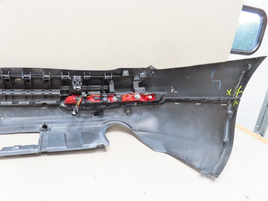 2010-2015 AUDI Q7 REAR BUMPER W/LOWER VALANCE COVER OEM P/N 4L0807511G