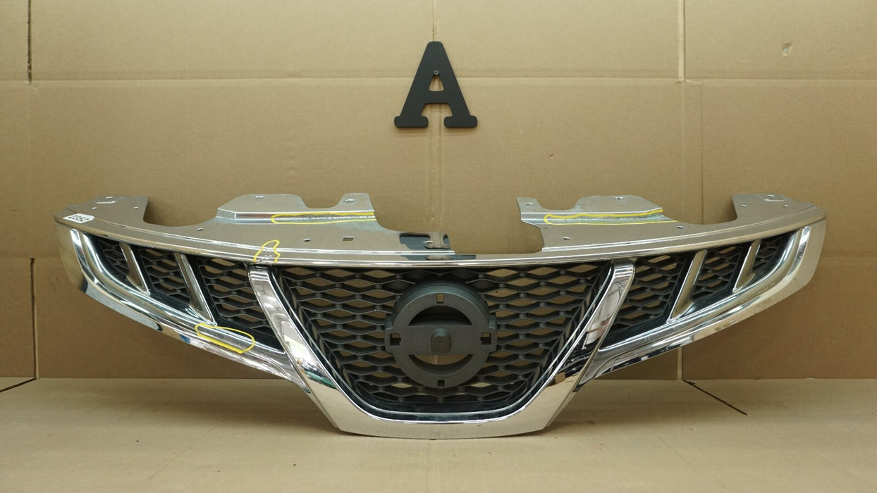 2011-2014 NISSAN MURANO FRONT BUMPER UPPER GRILL GRILLE OEM 623101SZ0A