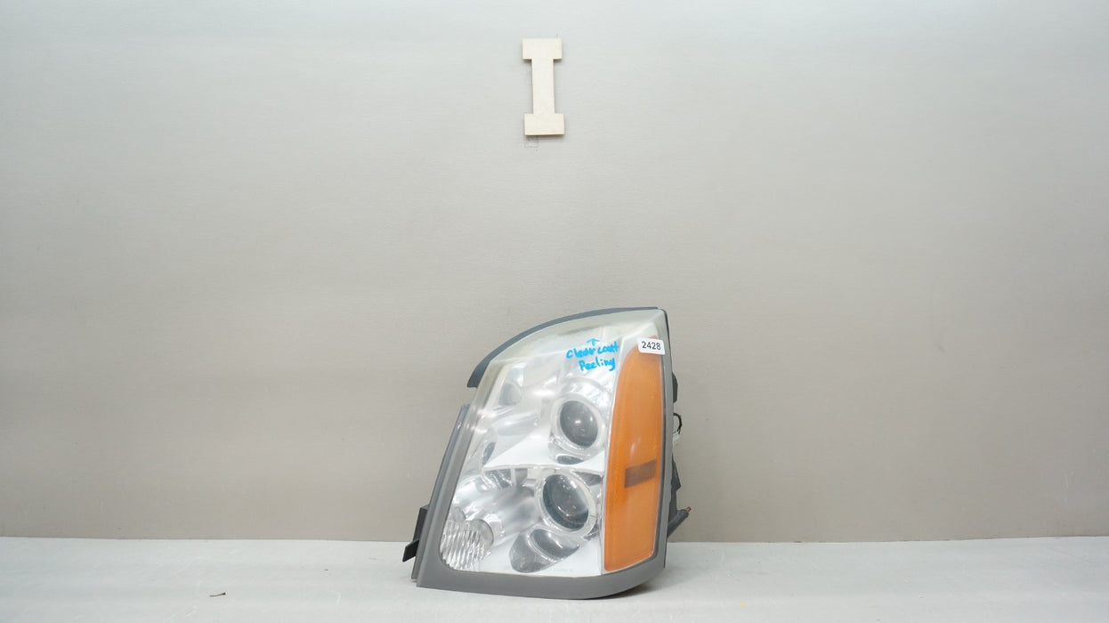 2004-2009 CADILLAC SRX FRONT LEFT DRIVER SIDE HALOGEN HEADLIGHT OEM 15926967