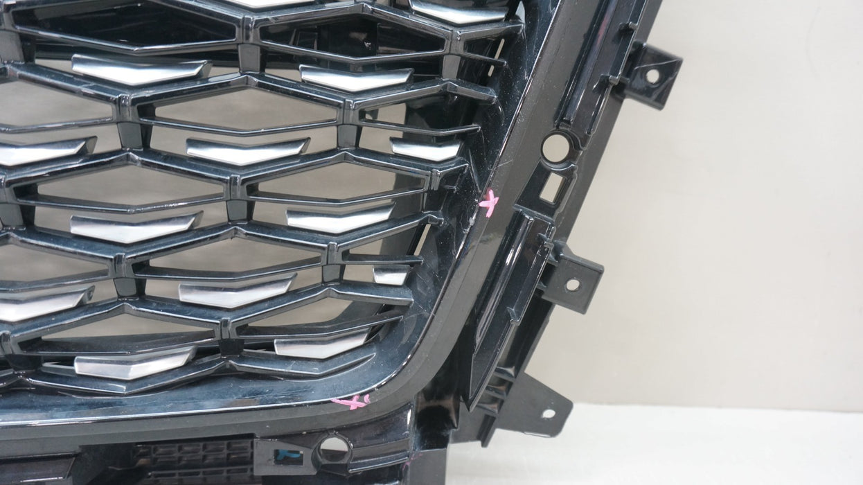 2025-2026 CADILLAC ESCALADE OEM BLACK CHROME HONEYCOMB FRONT GRILLE BEH35978