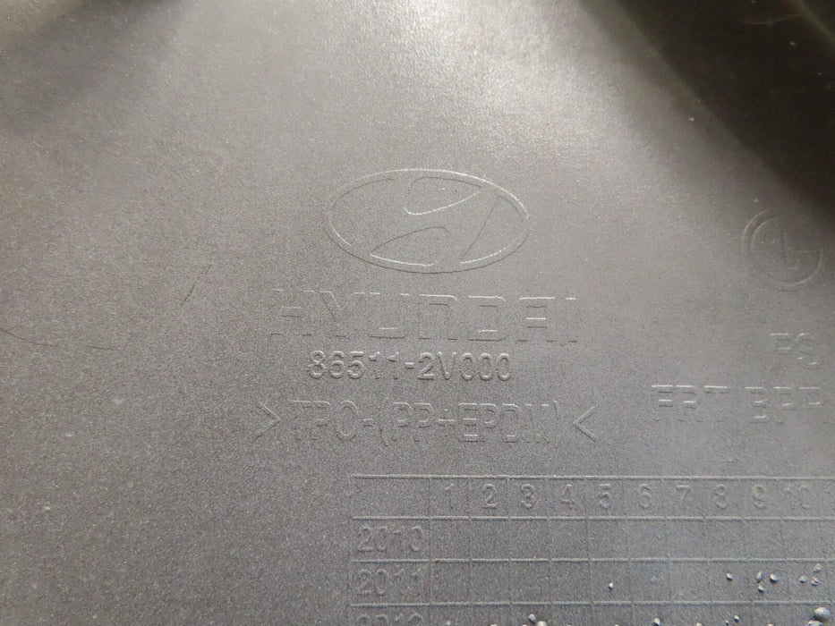 2012-2017 HYUNDAI VELOSTER FRONT BUMPER COVER OEM 86511-2V000
