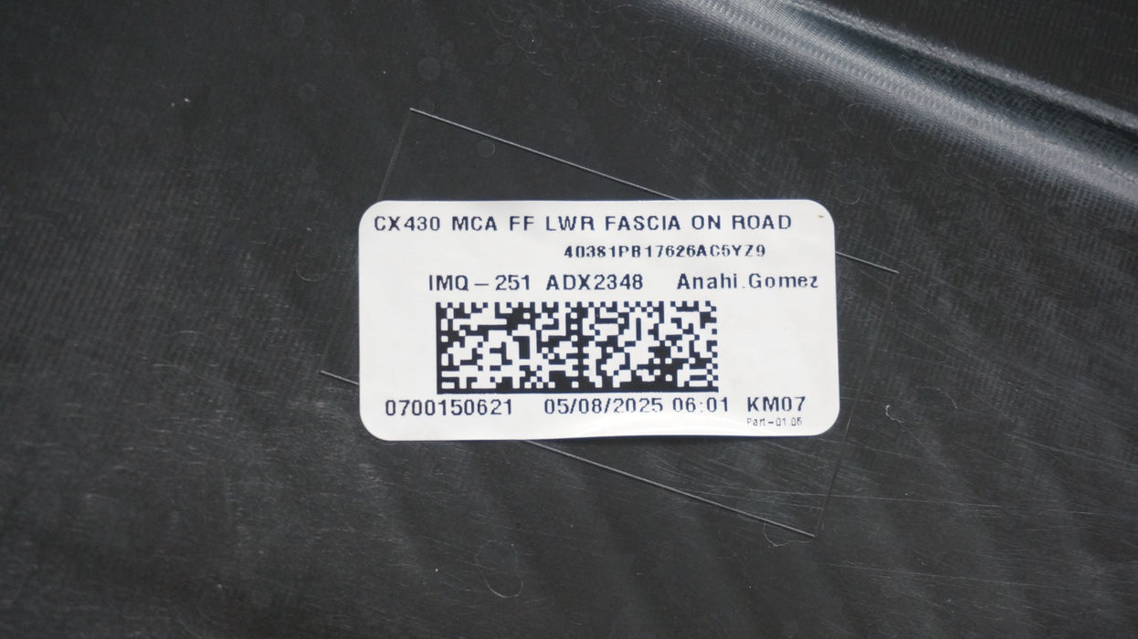 2021-2025 FORD BRONCO SPORT FRONT BUMPER COVER S1PB-17626 OEM