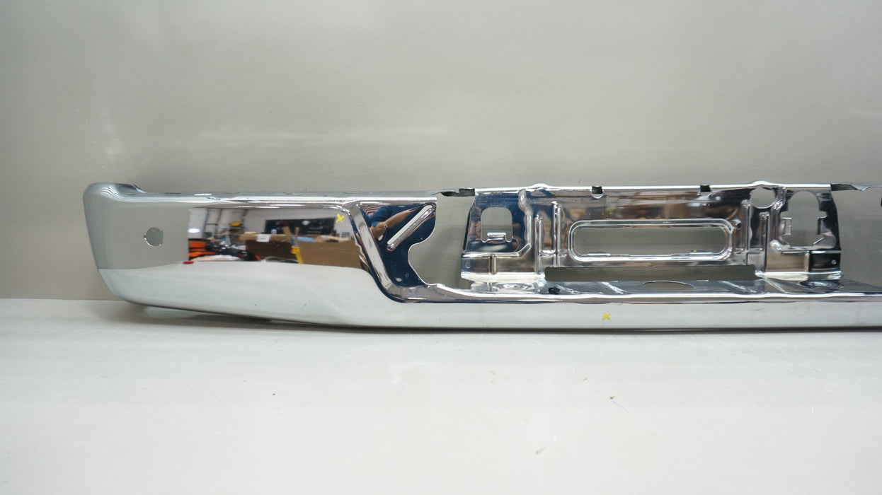 2024-2025 FORD F-150 REAR CHROME METAL BUMPER COVER PANEL OEM RL3417A984