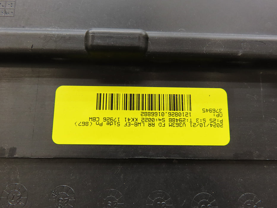 2015-2019 FORD TRANSIT REAR RIGHT PASSENGER SIDE DOOR EXTERIOR MOLDING OEM